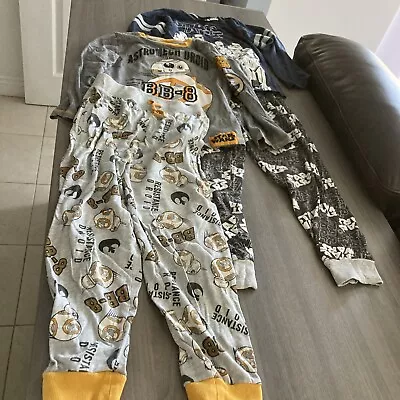 Buy Boys Bundle 6-7 Years Star Wars Pyjamas (2 Sets) • 6.77£