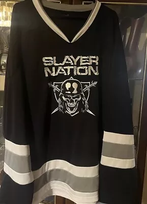 Buy Slayer HockeyJersey Overkill Metal Church Sodom Venom Suicidal Tendencies D.R.I. • 121.36£