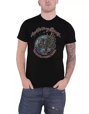 Buy The Rolling Stones T Shirt Dragon Worldwide Tour 78 Logo New Official Mens Black • 16.95£