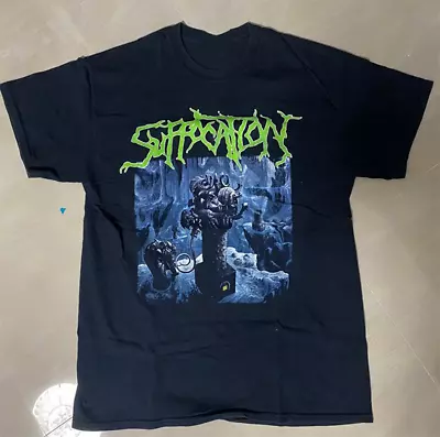 Buy Suffocation Music For Lovers Black T-Shirt Cotton Full Size  RM328 • 20.39£