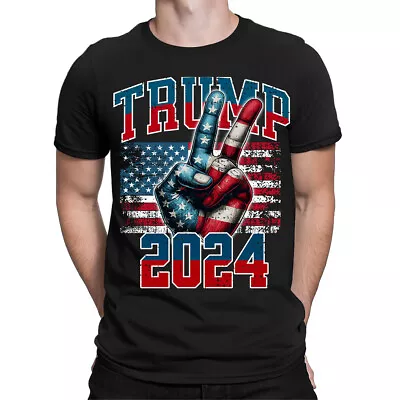 Buy Trump Shot T-Shirt Top Donald 2024 Never Surrender T Shirt Mugshot #TA-182 • 9.99£