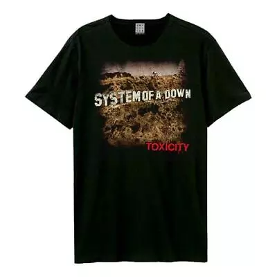 Buy SYSTEM OF A DOWN - TOXICITY AMPLIFIED VINTAGE BLACK LARGE =T-shirt= • 22.59£